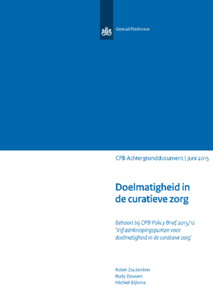 Doelmatigheid in de curatieve zorg