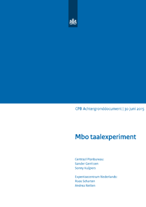 Mbo taalexperiment