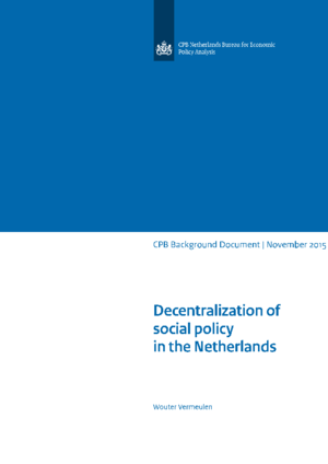 Decentralization of social policy in the Netherlands