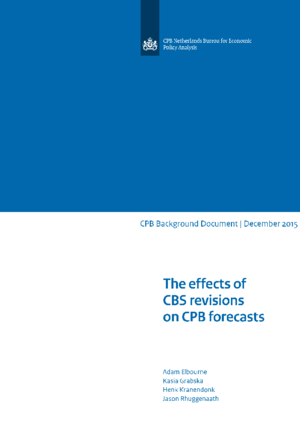 The effects of CBS revisions on CPB forecasts