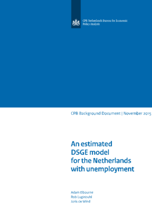 An estimated DSGE model for the Netherlands with unemployment