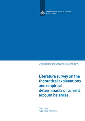 Literature survey on the theoretical explanations and empirical determinants of current account balances