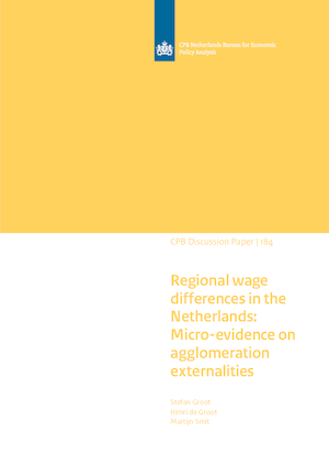 Regional wage differences in the Netherlands: Micro-evidence on agglomeration externalities