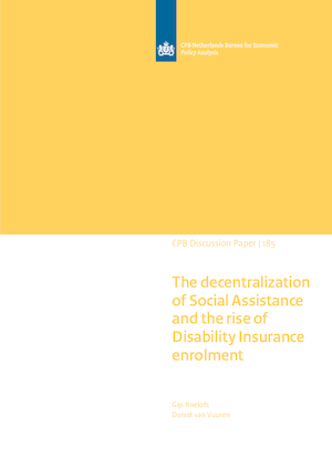 The decentralization of Social Assistance and the rise of Disability Insurance enrolment