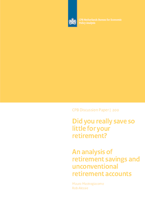 Did you really save so little for your retirement? An analysis of retirement savings and unconventional retirement accounts