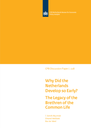 Why Did the Netherlands Develop so Early? The Legacy of the Brethren of the Common Life