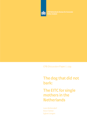 The dog that did not bark: The EITC for single mothers in the Netherlands