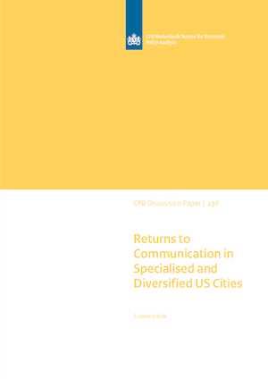 Returns to Communication in Specialised and Diversified US Cities