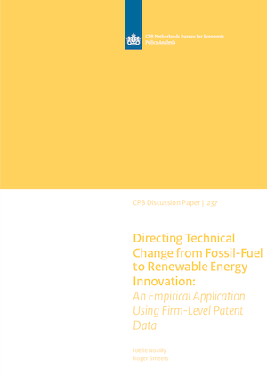 Directing Technical Change from Fossil-Fuel to Renewable Energy Innovation: An Empirical Application Using Firm-Level Patent Dat