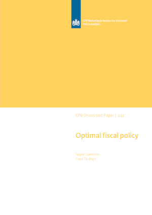 Optimal fiscal policy