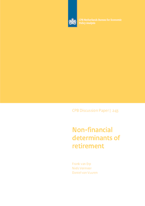 Non-financial determinants of retirement