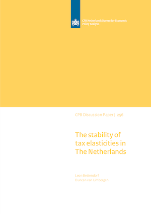 The stability of tax elasticities in The Netherlands