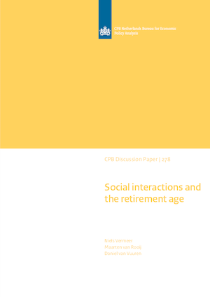 Social interactions and the retirement age