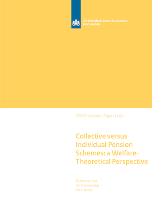 Collective versus Individual Pension Schemes: a Welfare-Theoretical Perspective