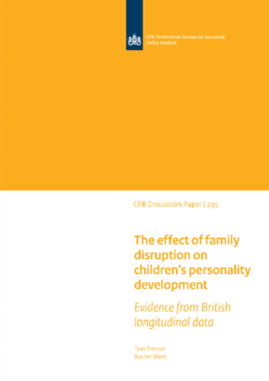 The effect of family disruption on children's personality development: Evidence from British longitudinal data