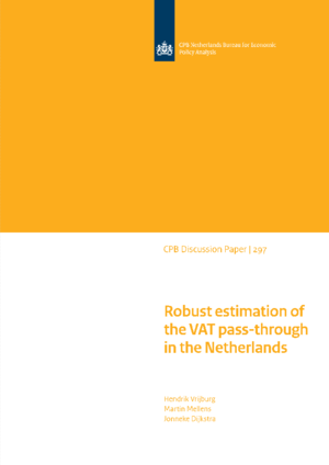 Robust estimation of the VAT pass-through in the Netherlands