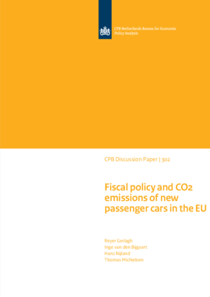 Fiscal policy and CO2 emissions of new passenger cars in the EU