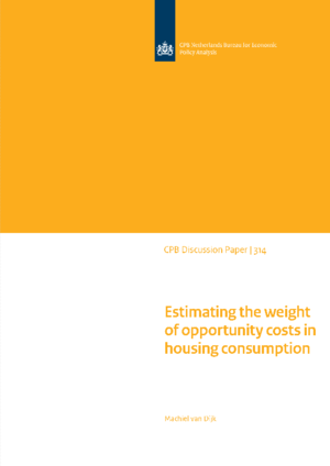 Estimating the weight of opportunity costs in housing consumption