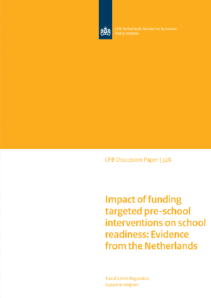 Impact of funding targeted pre-school interventions on school readiness: Evidence from the Netherlands