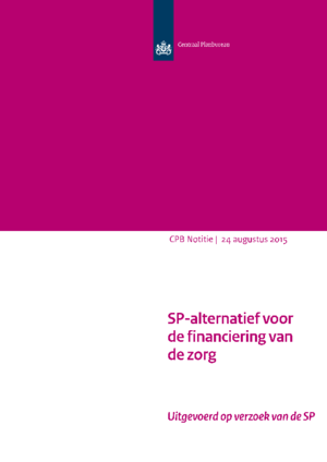 SP-alternatief voor de financiering van de zorg