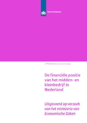 De financiële positie van het midden- en kleinbedrijf in Nederland