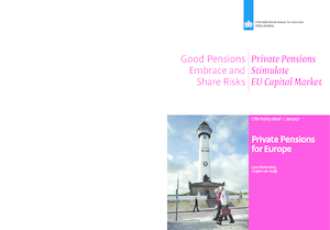 Private Pensioenen voor Europa
