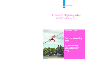Decemberraming 2012: economische vooruitzichten 2013