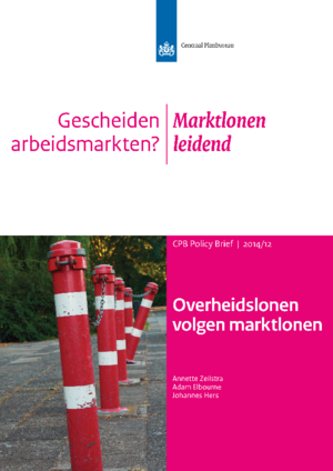 Overheidslonen volgen marktlonen