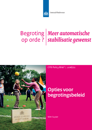 Opties voor begrotingsbeleid