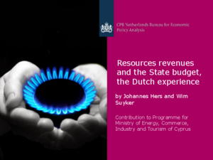 Presentatie Resources revenues and the State budget, the Dutch experience