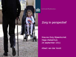 Presentatie "Zorg in perspectief"