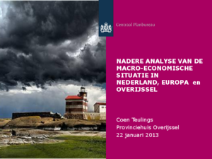 Presentatie 'Nadere analyse van de macro-economische situatie in Nederland, Europa en Overijssel'