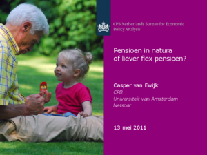 Presentatie 'Pensioen in natura of liever flex pensioen?'
