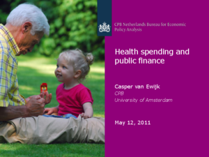 Presentatie "Health spending and public finance"