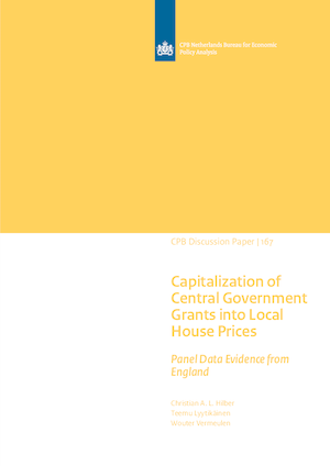 Capitalization of Central Government Grants into Local House Prices