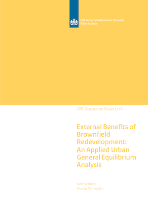 External Benefits of Brownfield Redevelopment: An Applied Urban General Equilibrium Analysis