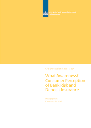 What Awareness? Consumer Perception of Bank Risk and Deposit Insurance