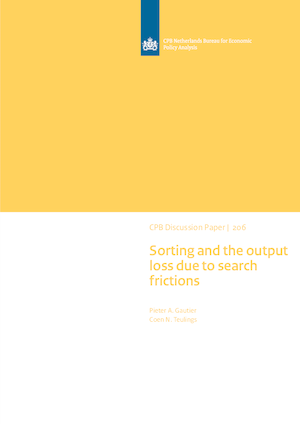 Sorting and the output loss due to search frictions