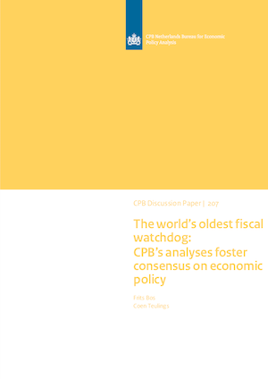 The world’s oldest fiscal watchdog: CPB’s analyses foster consensus on economic policy