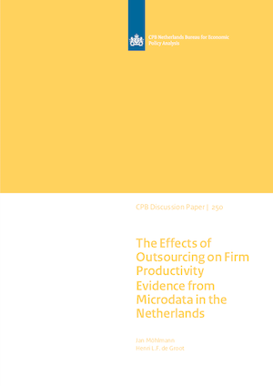 The effects of outsourcing on firm productivity: Evidence from microdata in the Netherlands