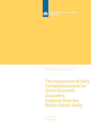 The Importance of Early Conscientiousness for Socio-Economic Outcomes: Evidence from the British Cohort Study