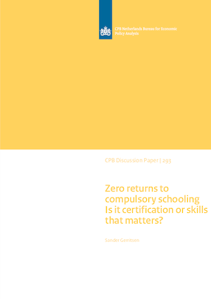 Zero returns to compulsory schooling: Is it certification or skills that matters?