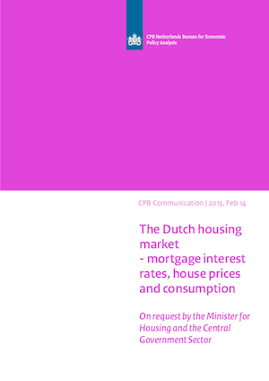 The Dutch housing market - mortgage interest rates, house prices and consumption