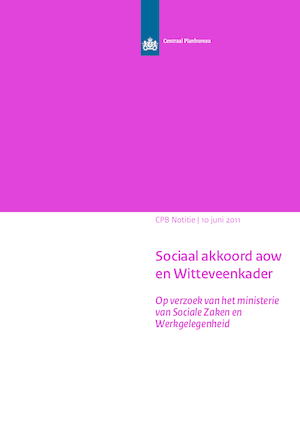 Sociaal akkoord aow en Witteveenkader