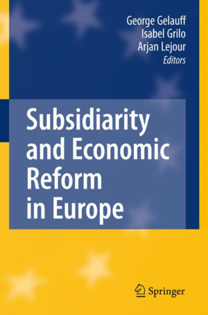Subsidiarity and economic reform in Europe